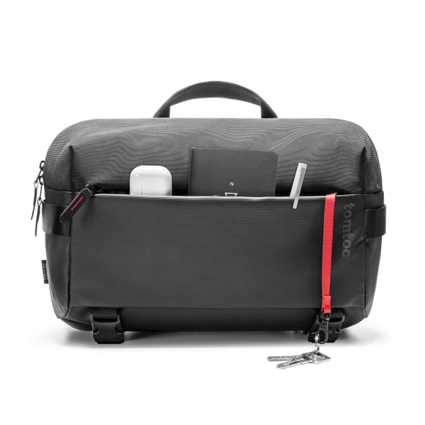 TÚI ĐEO VAI TOMTOC (USA) URBAN CODURA SLING BAG TRAVEL & WORK 13.3-14.2″ H02-C04D01