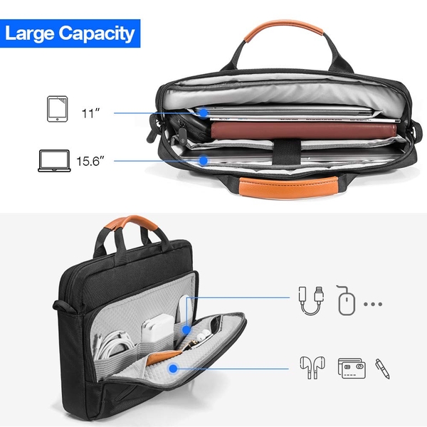 TÚI XÁCH TOMTOC (USA) BRIEFCASE FOR ULTRABOOK 13″ A50