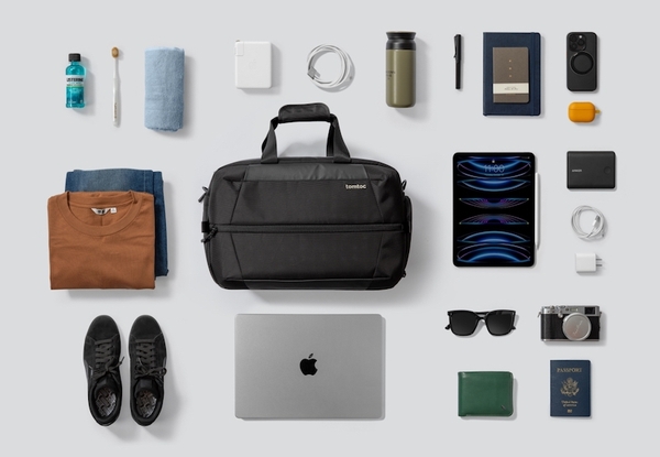 Túi xách Tomtoc Navigator Travel Duffel Black T31M1D1