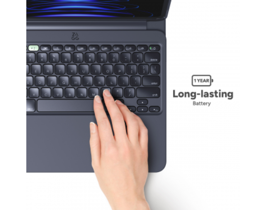 Ốp lưng kèm bàn phím ZAGG Pro Keys 2 cho iPad Air 11 (M2) - iPad Air 10.9 (Gen 5, 4)