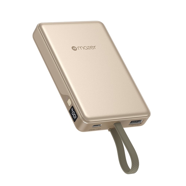 Pin dự phòng kèm cáp MAZER 35W 10.000 mAh PowerCharge LINK (Chứng nhận CCC)