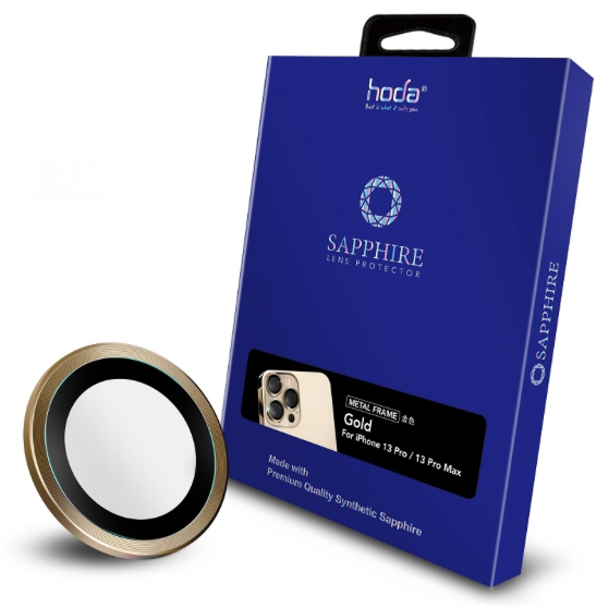 Miếng dán bảo vệ camera HODA Sapphire cho iPhone 13 Pro và 13 Pro Max