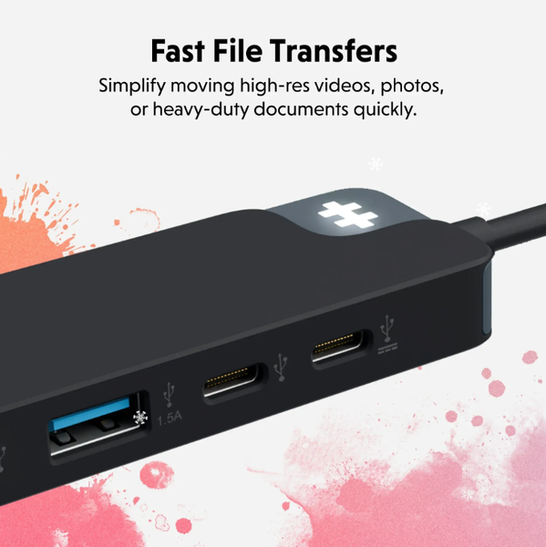 Cổng Chuyển HyperDrive Flex 5 Ports USB-C Hub - HD4101
