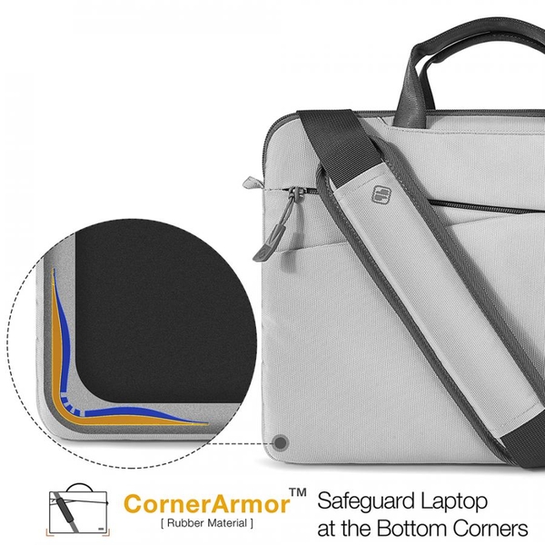 TÚI ĐEO VAI TOMTOC (USA) MESSENGER BAGS FOR MACBOOK 13” / 14”, ULTRABOOK 13″ A45-C01