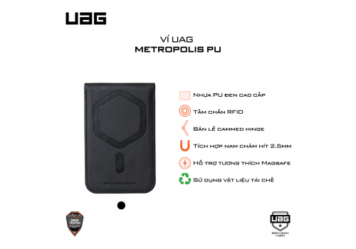 Ví UAG Magsafe Da Metropolis PU