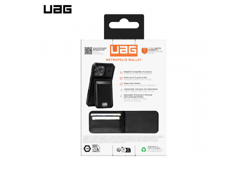 Ví UAG Magsafe Da Metropolis PU