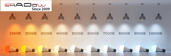 Nhiệt độ màu (Kelvin) là gì? Bảng nhiệt độ màu ánh sáng chuẩn nhất hiện nay