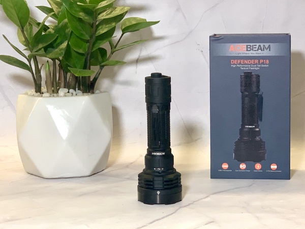 Review ACEBEAM P18 DEFENDER - cây đèn tác chiến uy lực nhất hiện nay