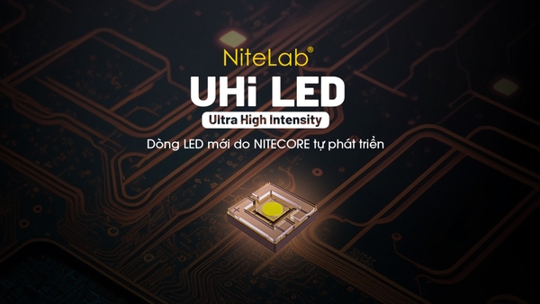 LED UHI - Dòng LED mới do NITECORE tự phát triển và sản xuất