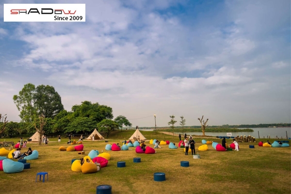 Bỏ túi địa điểm cắm trại ở bãi đá Sông Hồng cực đẹp và thú vị