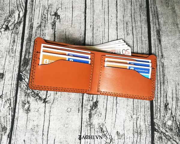 Ví da nam handmade đẹp Zachi Handmade Leather