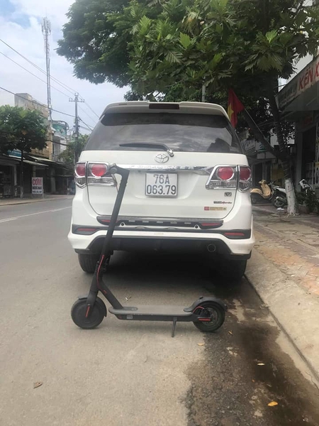 Xe đạp trượt điện gấp Scooter ,Nhập khẩu 