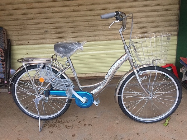 Xe đạp mini nữ inox (New)