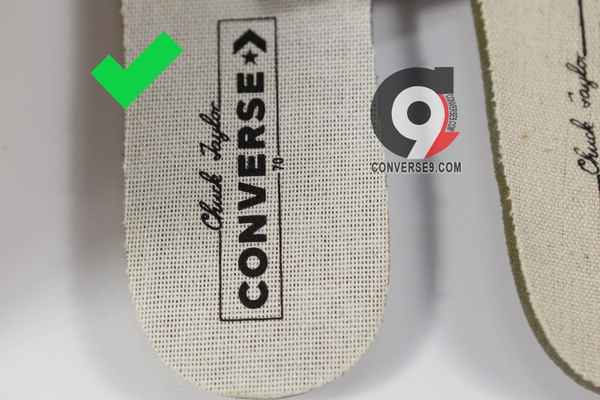 phân biệt giày converse 1970s chính hãng và fake 