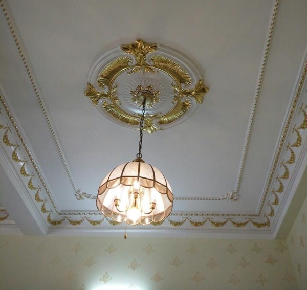 Một số lưu ý khi dát vàng phào chỉ PU