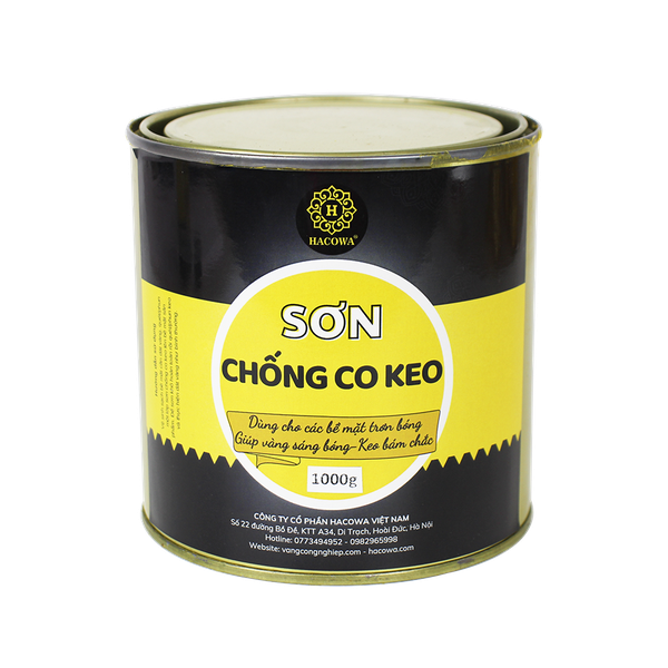 Xử lý khi lớp nền trơn không bám keo dát vàng