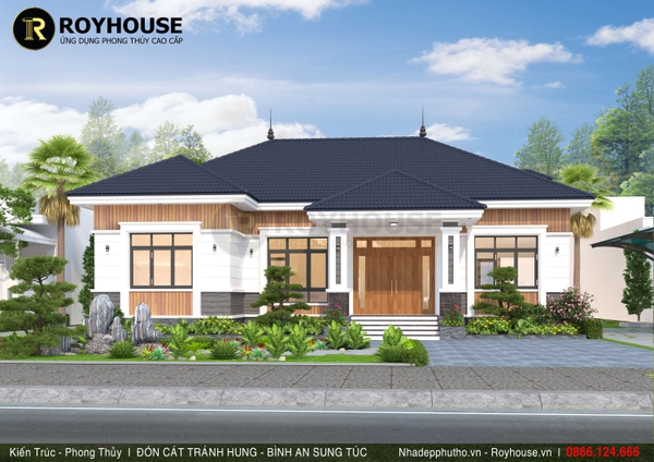 thiết kế nhà vườn phú thọ 6