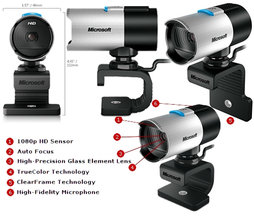 Webcam Microsoft LifeCam Studio HD 1080 – Thietbigiaitri.net