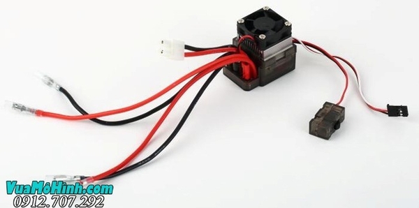 bộ điều tốc esc chổi than đôi ( ESC brushed ) 320A cho pin LiPo, dùng cho tàu, thuyền, cano, xe oto điều khiển từ xa