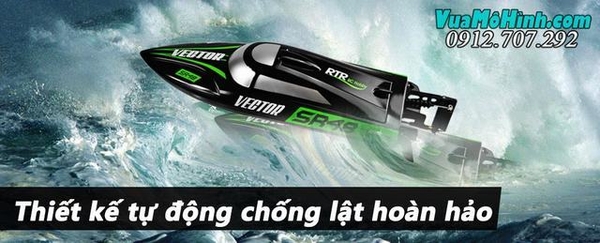 vector sr48 mô hình cano tàu thủy thuyền điều khiển từ xa chính hãng giá rẻ