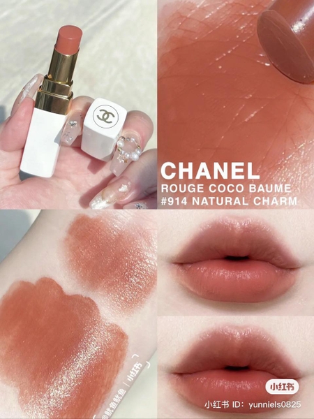 Son dưỡng Chanel Rouge Coco Baume - 914 Natural Charm - Pazu.vn Son Dưỡng Chanel Rouge Coco Baume - 914 Natural Charm - Pazu.Vn