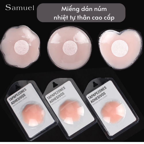 Miếng Dán Ngực Tàng Hình Siêu Dính Thoải Mái