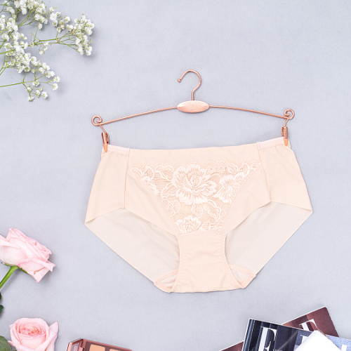 Samuel Quần lót nữ Đài Loan cao cấp Ture mặt trước thêu hoa hồng