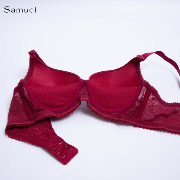 【 Kara 】Áo Ngực Đài Loan Cao Cấp Mút NanoBon ( Màu Đỏ)