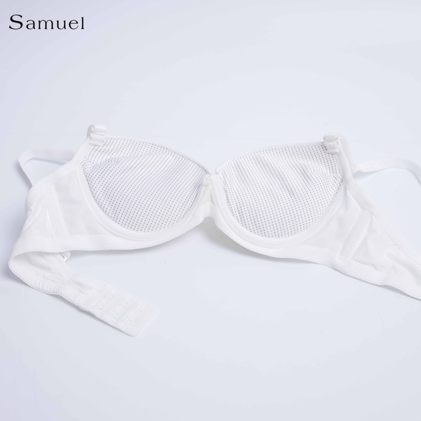 【 Iris 】Samuel Áo ngực T-shirt Đài Loan Cúp Trơn Mút Dày ( Màu Trắng )