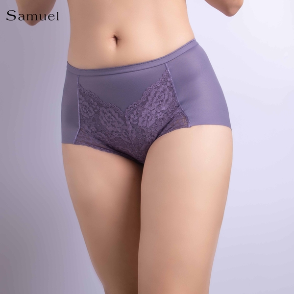 Samuel Jisoo - Quần Lót Đài Loan Cao Cấp Lưng Cao Phối Ren
