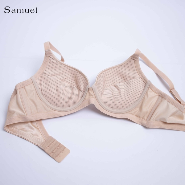 【 Sana 】Samuel Áo ngực T-shirt Đài Loan Cúp Trơn ( Màu Da )