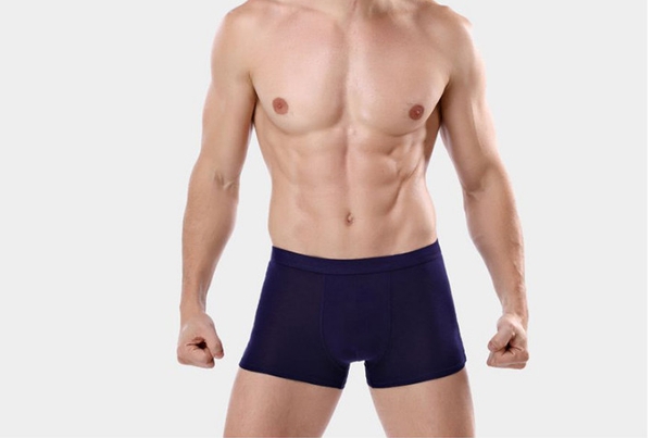 Quần Lót Đùi Nam Cotton Màu Xanh Hoàng Gia