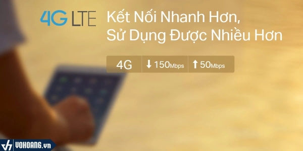 4G LTE có tốc độ kết nối cao hơn