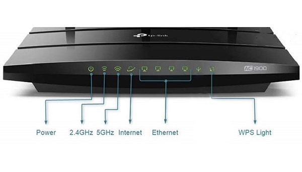 Các loại đèn trên modem wifi Tp Link