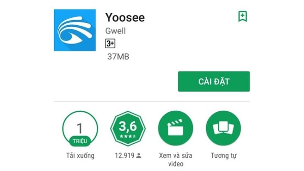Tải ứng dụng Yoosee để cài đặt camera trên điện thoại