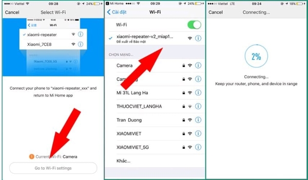 Cài đặt và kết nối với router wifi Xiaomi
