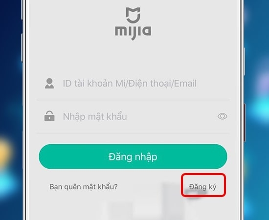 Bạn cần tạo tài khoản trên ứng dụng này