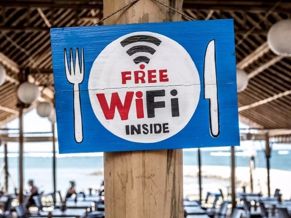 wifi công cộng thường được free tại nhà hàng quán ăn