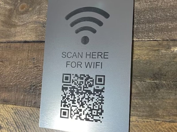Mã QR wifi cho phép truy cập không mật khẩu