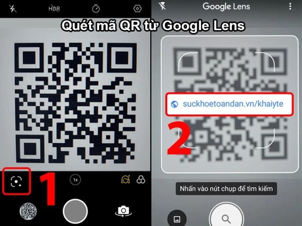 Hướng dẫn quét mã QR Wifi bằng điện thoại Android