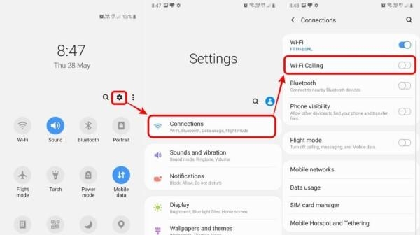 Kích hoạt tính năng Wi-Fi Calling trên Android