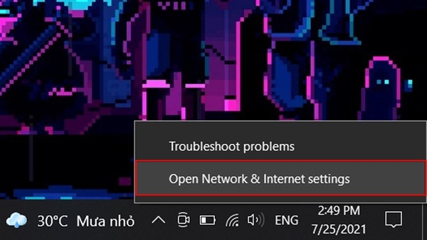 Thiết lập IP tĩnh