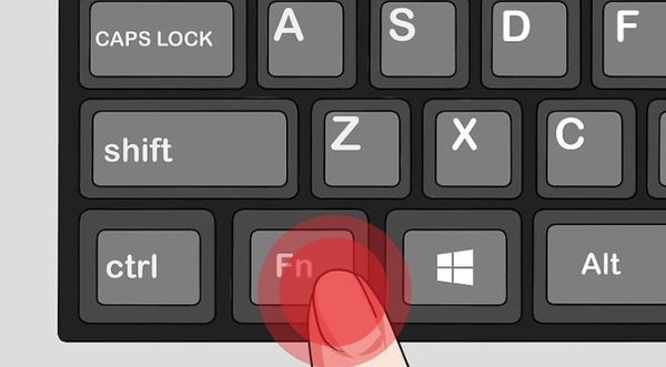 Nhấn tổ hợp phím Fn +F5 để kích hoạt lại tính năng dò tìm wifi