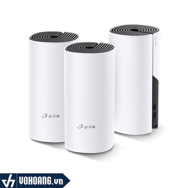 TP-Link Deco M4 (3-Pack) | Hệ Thống Wi-Fi Mesh Dành Cho Gia Đình | Băng Tần Kép AC1200
