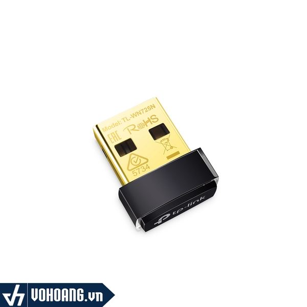 TP-Link TL-WN725N | Usb Thu Wi-Fi Kích Thước Nano 150Mbps | Hàng Chính Hãng