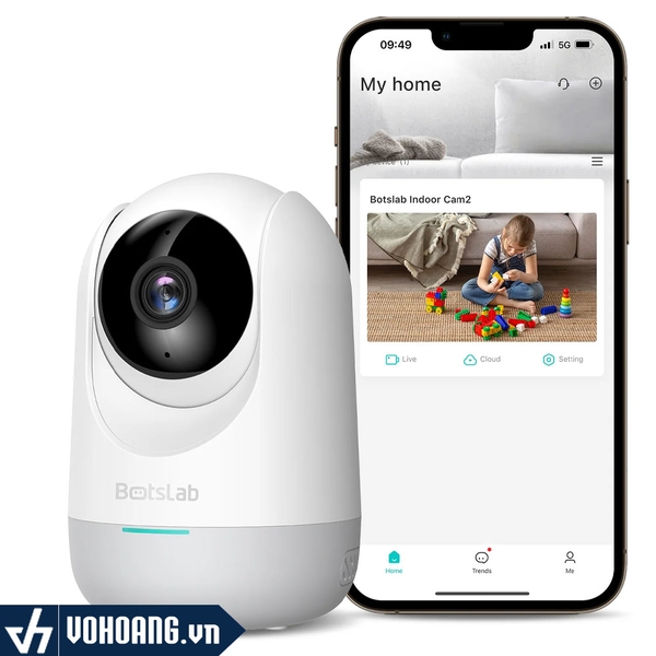 Botslab C211 | Camera Wifi Indoor Cam 2 Xoay 360 Độ - Độ Phân Giải 2K ...