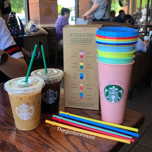STARBUCKS The Reusable Color Changing Cold Cups
