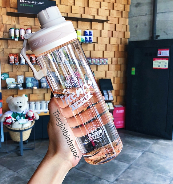 Bình Thể Thao Best Friend Forever Tritan BPA FREE 650ml