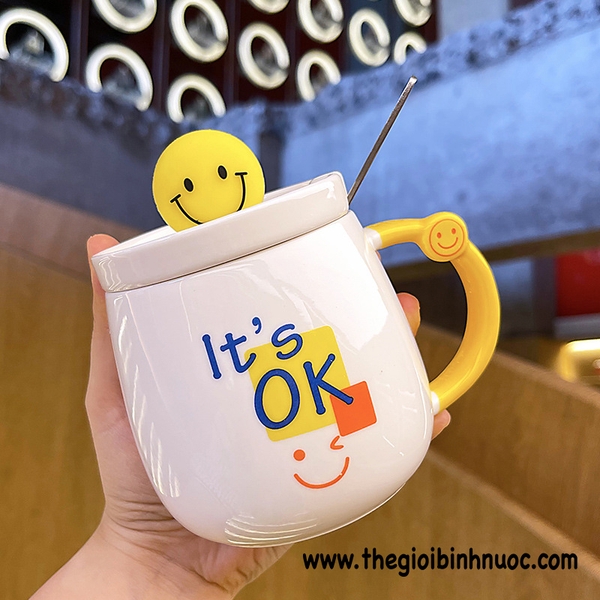 Ly Sứ Văn Phòng Kiểu Dáng Hàn Quốc