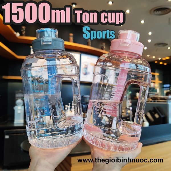 Bình Nhựa Thể Thao 1500ML